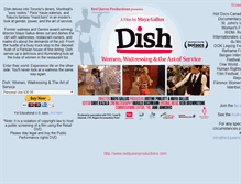 Tablet Screenshot of dishdocumentary.com